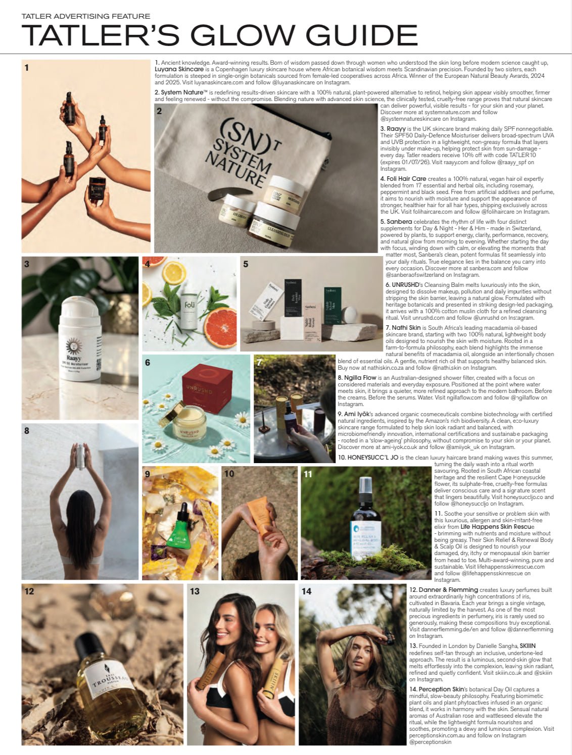 The Edit | Perception Skin Tatler’s For the Love of Beauty 2026 - Perception Skin