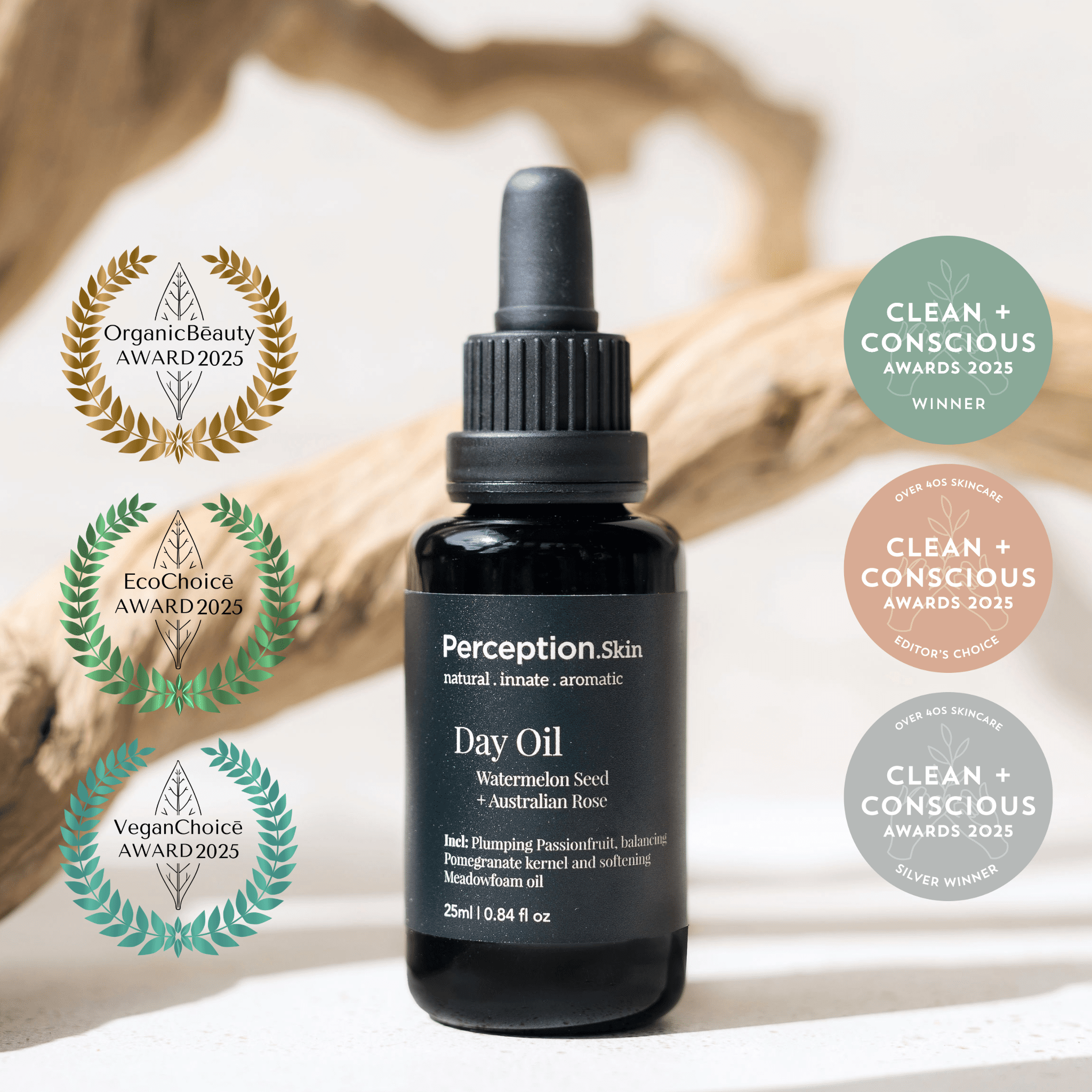Award - Winning Watermelon Seed + Australian Rose Day Oil - Perception Skin