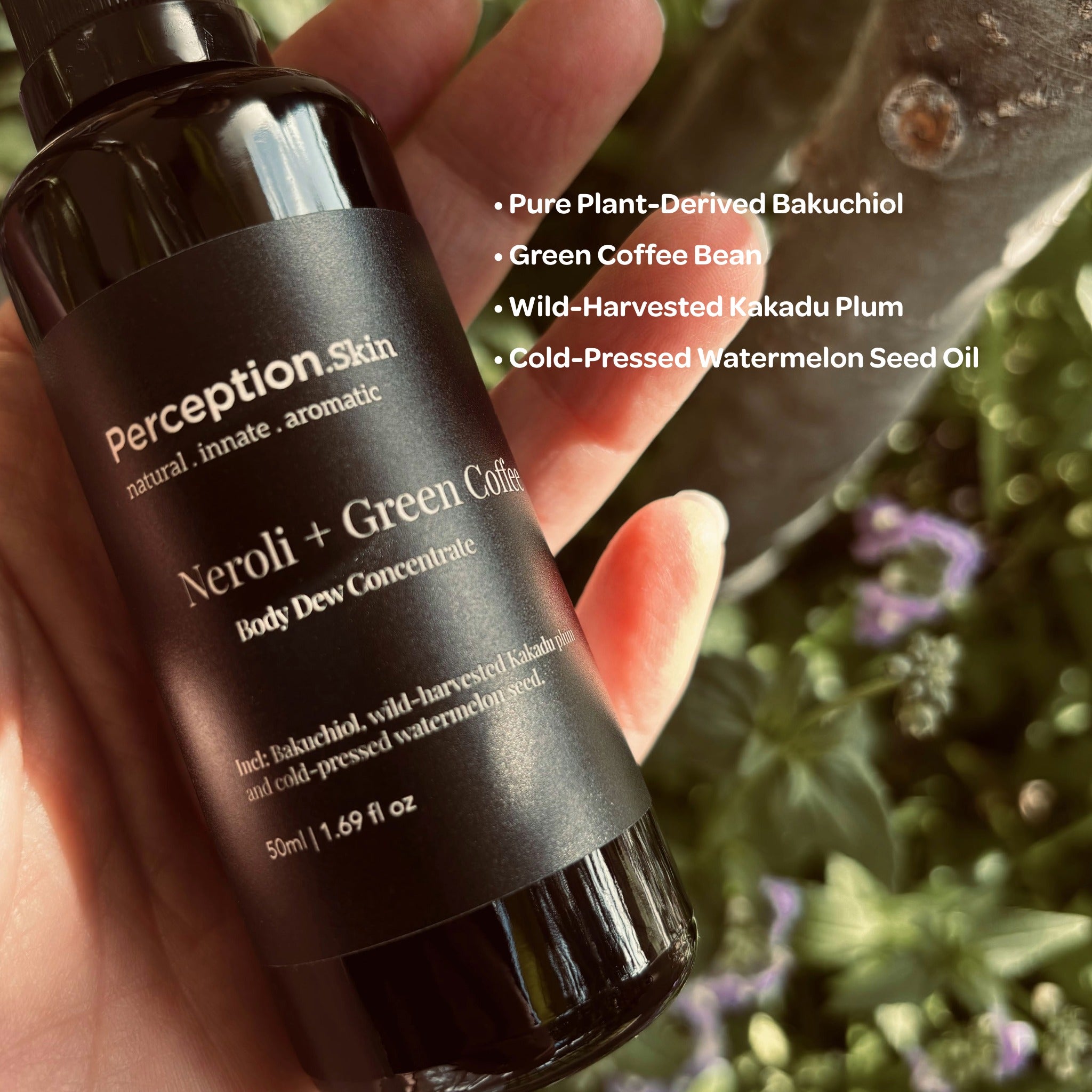 Neroli + Green Coffee Body Dew Concentrate - Perception Skin